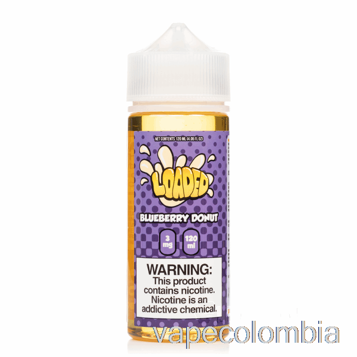 Vape Kit Completo Blueberry Donut - E-líquido Cargado - Vapores Despiadados - 120ml 6mg